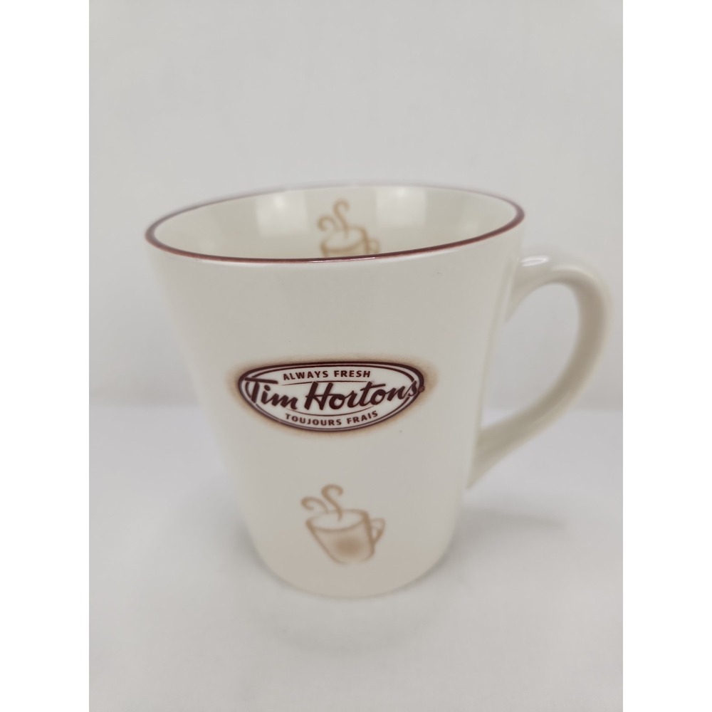 Tim Hortons 2007 Limited Edition # 007 Mug "Always Fresh" embossed 16oz